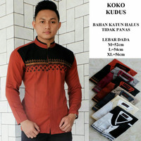 Koko Batik Kudus Lengan Panjang