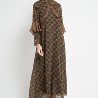 Gamis Etnik adminlaa By Itang Yunasz Coklat
