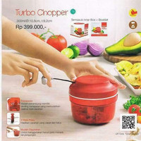 Turbo chopper tupperware