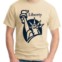 Kaos Oblong Liberty New York 10 # Tshirt - Grosir Baju Distro