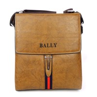 TAS KULIT ASLI KERJA KANTOR KULIAH HANGOUT BALLY AAUN BROWN