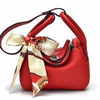 Tas Hermes Lindy Mini Clemence Semi Premium Free Twilly Myb