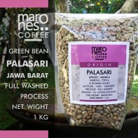 Jual GREEN BEAN ARABIKA PALASARI BIJI KOPI MENTAH 1KG Murah