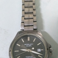 Jam tangan Alba Epsilon Titanium tipe V732-0R80