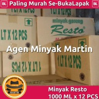 PROMO Minyak Goreng Resto 1000 ML x 12