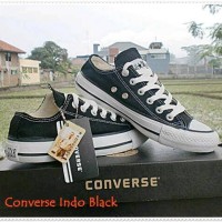 MURAH SEPATU paling murah sepatu sekolah converse hitam putih 24-45