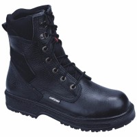 Sepatu Safety Boot PDL Polisi tentara pria kulit Asli leather Distro