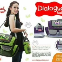 Jual Dialogue Baby Tas Besar Perlengkapan Bayi OWL Series DGT 7244 Murah