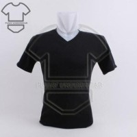 Kaos Dalam Pria Masterman V-Neck Putih Hitam Abu | Oblong Warna