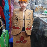 Jual Pakaian adat anak baju papua kayu Lk - Pr Murah
