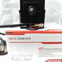 Kamera CCTV Mini Pin Hole Hidden Spy Camera AHD 1.3MP Adaptor Murah