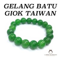 GELANG BATU GIOK TAIWAN ASLI NATURAL