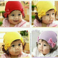 Topi bayi/topi anak/topi noni/topi bonnet/kupluk bayi/topi winter