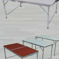 Meja lipat hpl