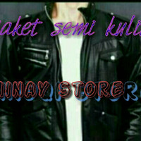 Jaket kulit cowok modis