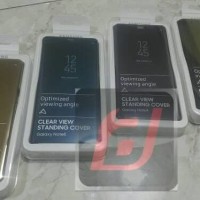 New flipcase flipcover clear view stand original samsung galaxy note 8