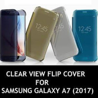 New flipcase flipcover clearview cover original samsung galaxy a7 2017