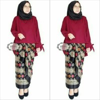 Jual Baju Pesta Muslimah Giyan set Murah Murah