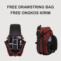 Tercerio Tas Kamera Waterproof Ransel Mirrorless DSLR GoPro Backpack
