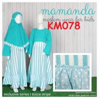 M (4-5 th) Gamis Anak Mamanda Excl / HD Std