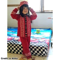 Jual Koko Anak BATIK Muslim Baju Setelan Pakaian Gamis Anak Berkelas MARUNO Murah