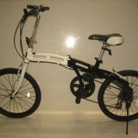 sepeda 20 lipat Doppel Ganger 210 hitam putih baru GRATIS ONGKIR