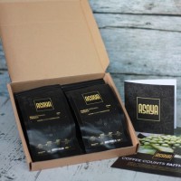 Jual Kado Kopi isi 2x100gram Aceh Gayo Robusta dan Toraja Sapan Arabika Murah