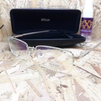 Frame Kacamata Nikon Titanium Paket Hemat Gratis Lensa