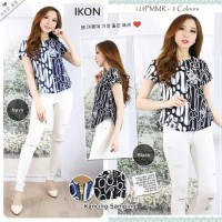 IKON TOP JUMBO - Baju Batik Jumbo / Blouse Wanita Bigsize XXL