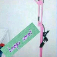 Lampu sorot bidan / lampu sorot pink / lampu sorot plus tiang