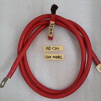 KABEL AKI 35 MM 24V 150 CM UNTUK STATER MESIN DIESEL ATAU GENSET