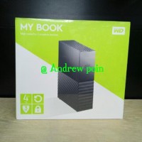 WD MY BOOK 4TB HDD External 3.5Inchi USB 3.0 NEW
