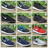 harga terbaru Sepatu Casual Sekolah Kets Nike Roshe Run Pria Wanita