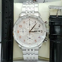 JAM TANGAN COWOK PRIA ALEXANDRE CHRISTIE AC 6492 SILVER ANGKA ORIGINAL