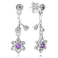 anting PANDORA earring bunga elegan forget me not