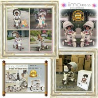 IIMO 2 SS - SEPEDA 3 RODA ANAK ( GENTLE WHITE )