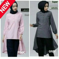 busana muslim/baju kerja wanita/gamis muslimah/blouse/lakesha/atasan