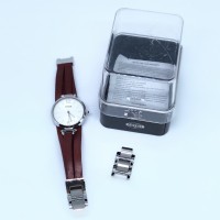 Jam Tangan Wanita Fossil Red / Maroon Original Second