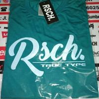 READY BAJU DISTRO KAOS RSCH ATASAN PRIA REAL PIC FOTO ASLI