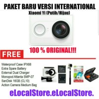 Promo Sale!!! Xiaomi Yi Action Paket Serba Komplit + Free Tas Kamera