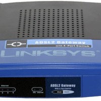 (Linksys AG241 - Modem ADSL/ADSL2 - 4 Port Router)