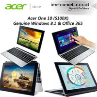 Laptop Murah Layar Sentuh Acer One 10 S100X Notebook Multifngsi Tablet