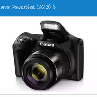 Kamera Canon Powershot SX430 IS Digital Camera - Free Tas Promo