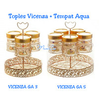 Toples VICENZA GA 5 + Tempat Aqua gelas ( KHUSUS GOJEK )
