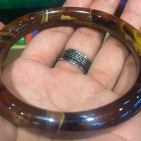 Gelang Batu Giok Coklat Terapi Kesehatan..... Zena Shop