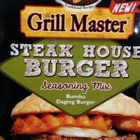 Jual Grill Master | steak house burger | bumbu daging burger | 20 gram | Murah
