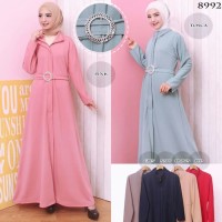 gamis kekinian terlaris buat lebaran baju wanita hits terbaru