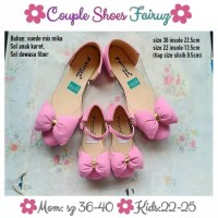 Flatshoes couple/sandal couple/flat couple/couple ibu dan anak