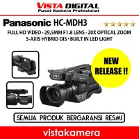 Jual PANASONIC HC-MDH3 CAMCORDER PROFESSIONAL GARANSI RESMI 1 TAHUN Murah