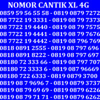 Jual Kartu Perdana Nomor Cantik No Telkomsel XL Indosat Simpati AS AXIS Murah